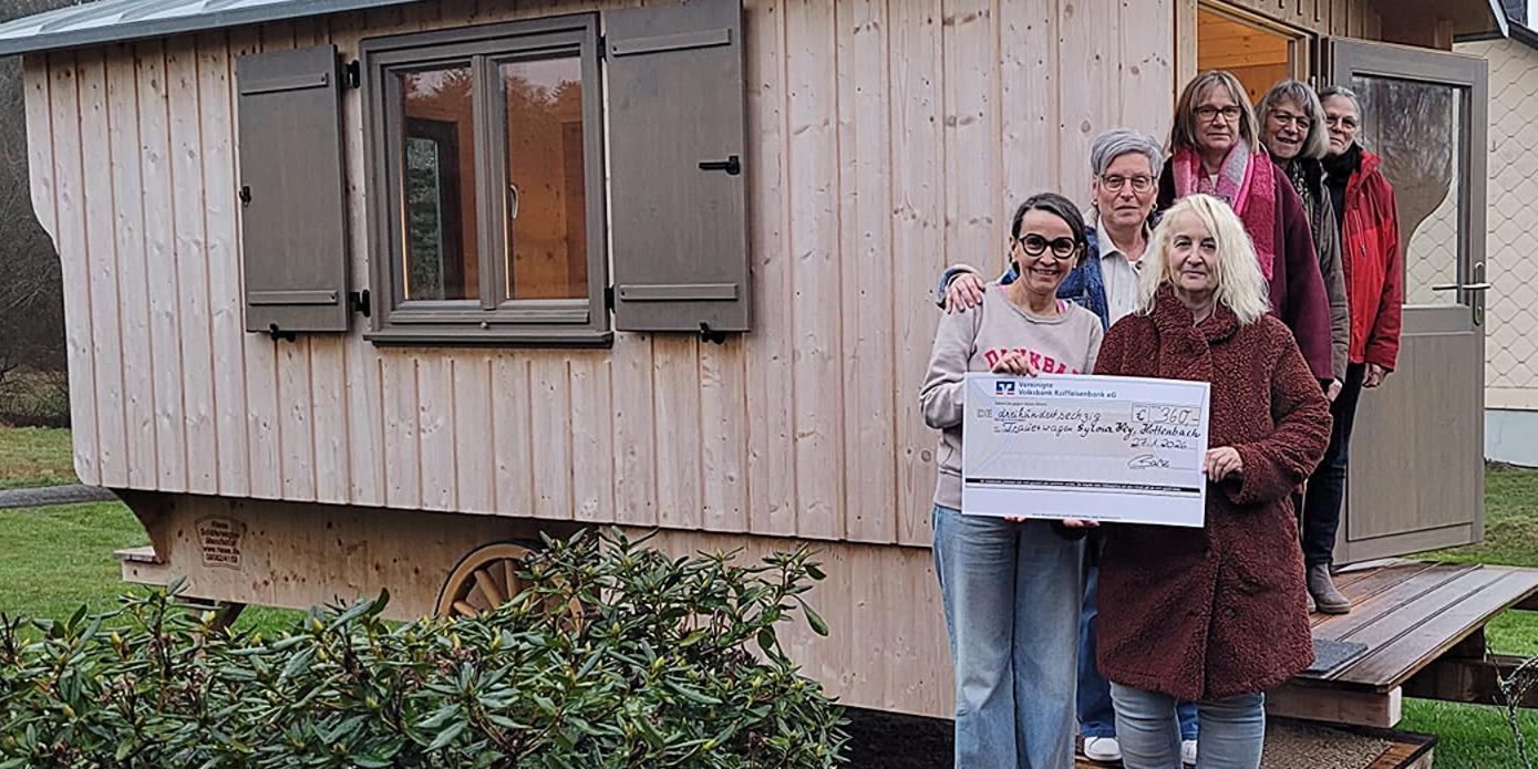 Begegnung an der Krippe Scheck