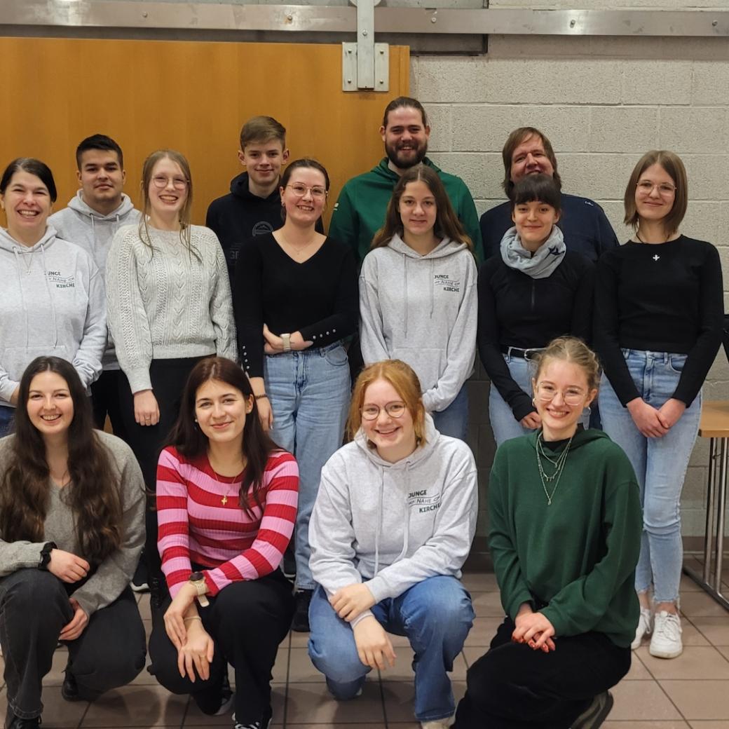 Die Jugendleiterrunde bei ihrem Treffen. Auf dem Foto fehlen 4 Personen