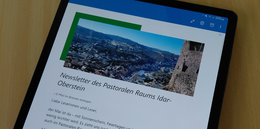 Mit unserem Newsletter immer bestens informiert