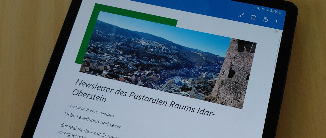 Mit unserem Newsletter immer bestens informiert