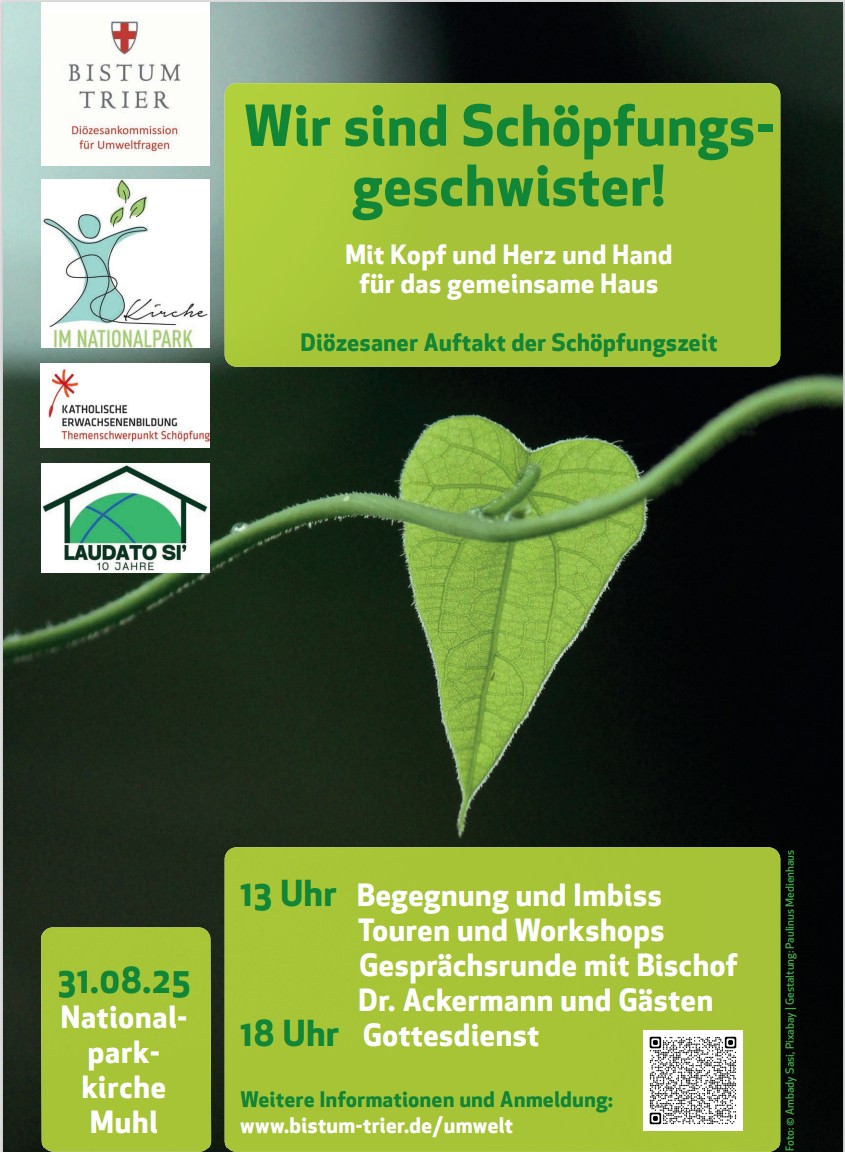 Wir sind Schöpfungsgeschwister (c) Bistum Trier Wir sind Schöpfungsgeschwister